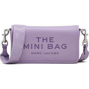 Marc Jacobs The Leather Mini Crossbody Bag - Lilac